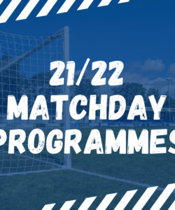 21/22 Matchday Programmes