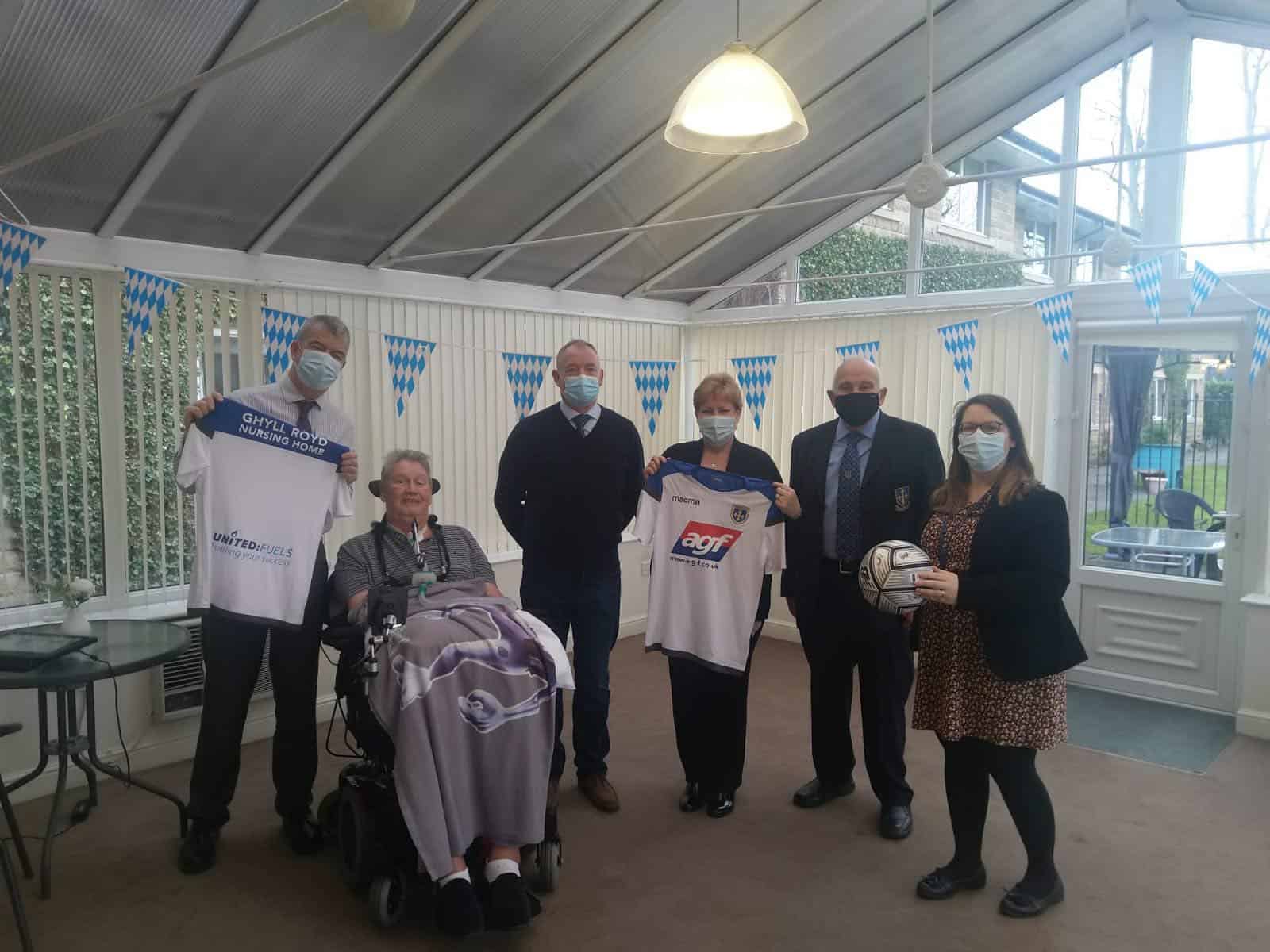 Thank You Ghyll Royd Nursing Home Guiseley AFC